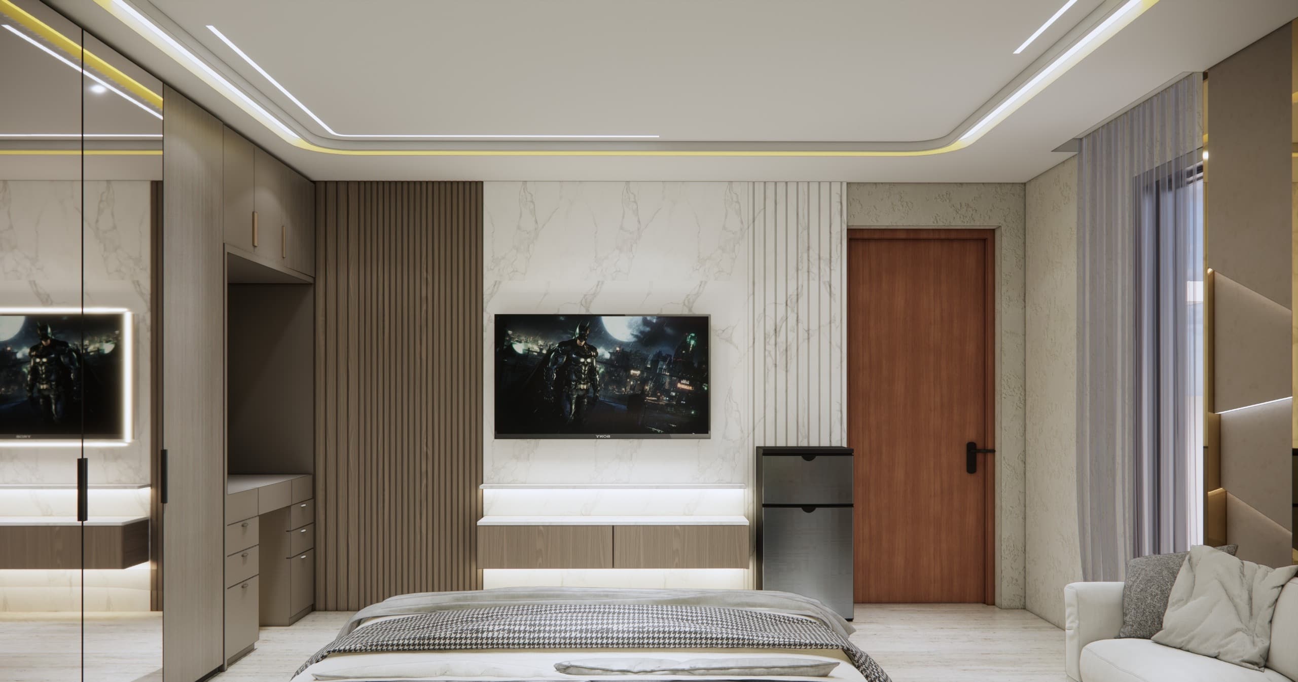 Luxury Bedroom Suite Design