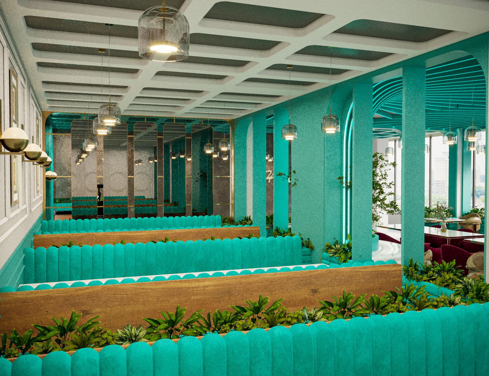 The Turquoise Skyline Lounge Gallery 2
